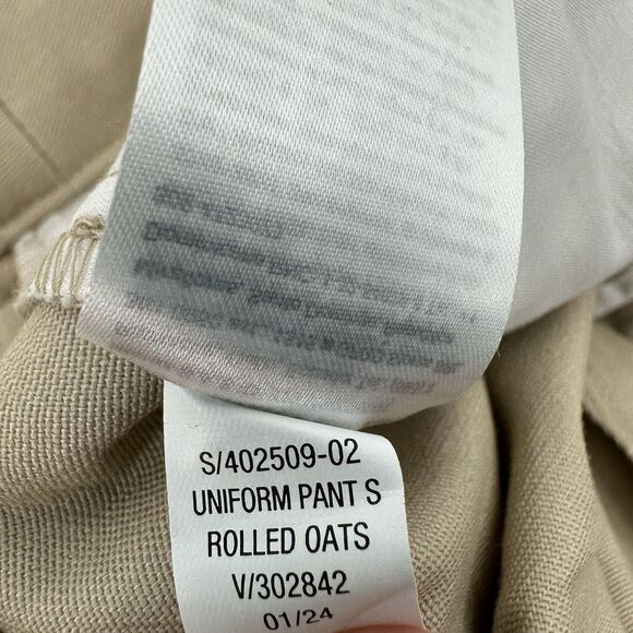 Old Navy High Rise Skinny Khaki Twill Pants Women's Size 10 Uniform Rolled Oats - Picture 7 of 7